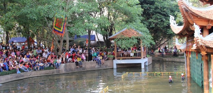 Кукольный театр на воде деревни Нгуен - ảnh 3